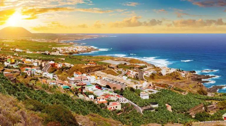 Sunny View of Canary Islands