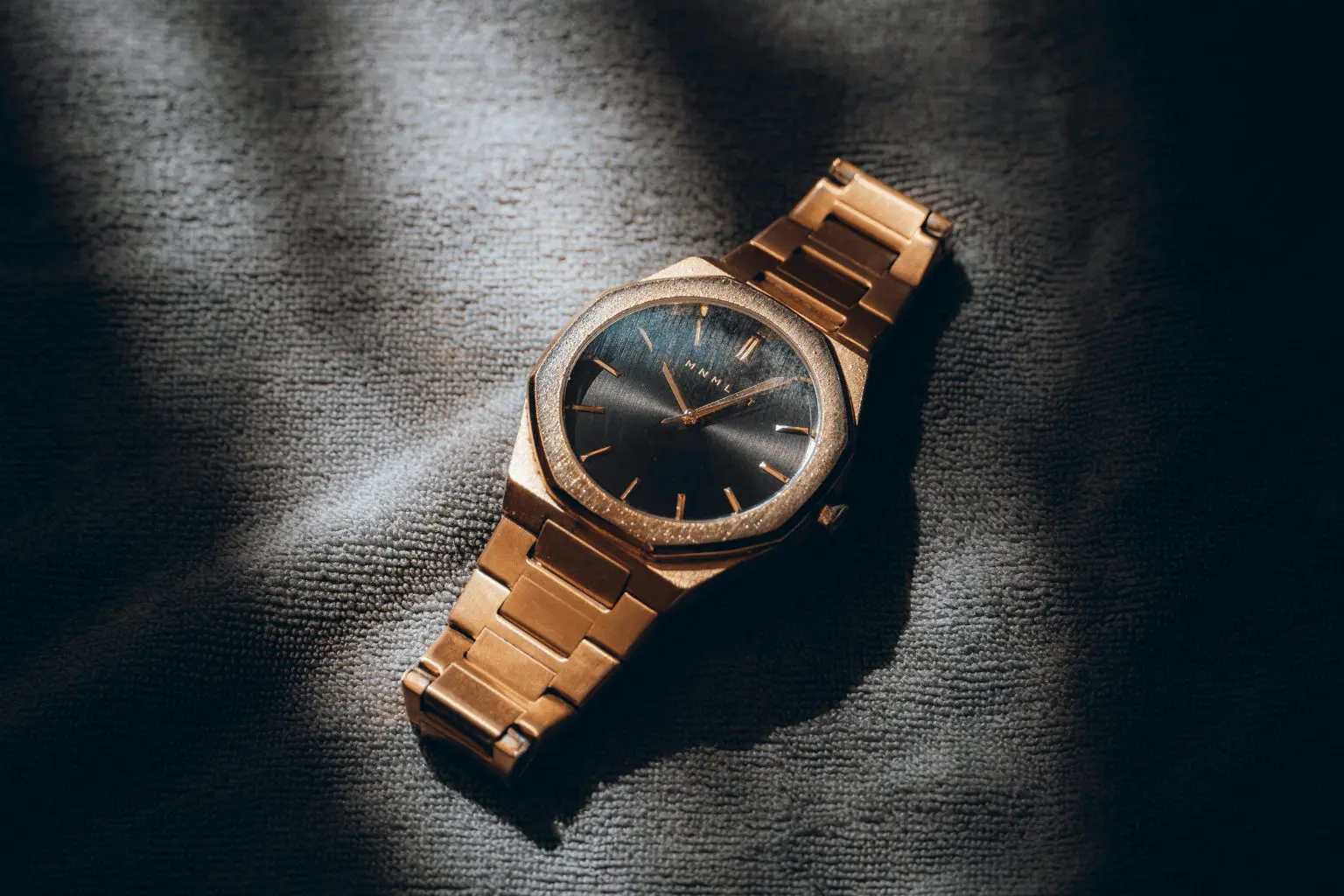 Image of a brown luxury watch