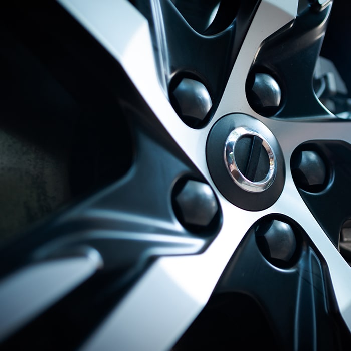 Close-up of car wheel - Norton Insurance Brokers