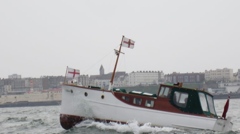 Choppy seas en route to Ramsgate, 2014