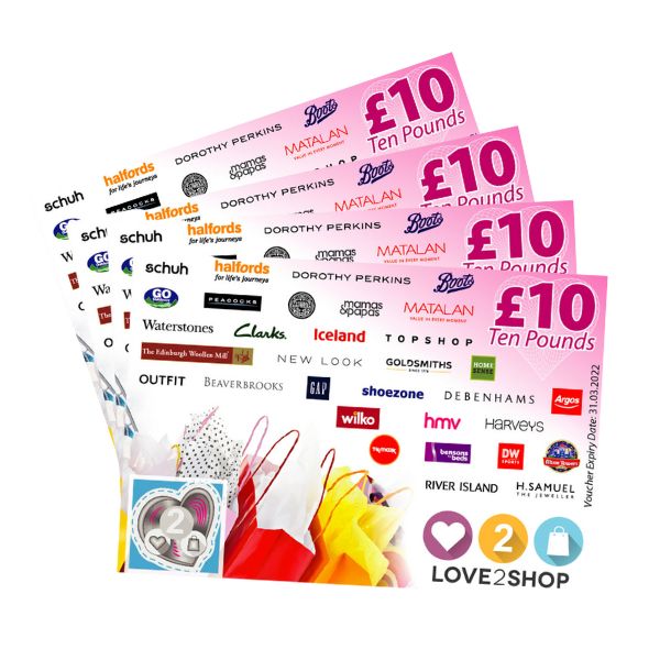 Love2Shop vouchers