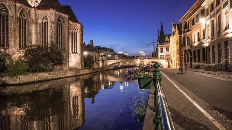 ghent at night